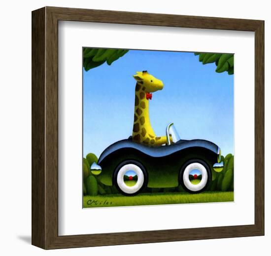 Commuting-Chris Miles-Framed Art Print