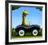 Commuting-Chris Miles-Framed Art Print