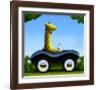 Commuting-Chris Miles-Framed Art Print