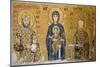 Comnenus Mosaic Depicting Madonna and Child, Hagia Sophia, Turkey. (Mosaic)-Byzantine-Mounted Giclee Print