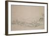 Como, 1840 (Pencil on Paper)-William Callow-Framed Giclee Print