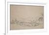 Como, 1840 (Pencil on Paper)-William Callow-Framed Giclee Print