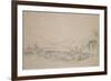 Como, 1840 (Pencil on Paper)-William Callow-Framed Giclee Print