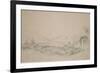 Como, 1840 (Pencil on Paper)-William Callow-Framed Giclee Print