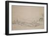 Como, 1840 (Pencil on Paper)-William Callow-Framed Giclee Print