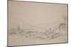 Como, 1840 (Pencil on Paper)-William Callow-Mounted Giclee Print