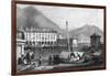 Como and Lake Como, Lombardy, Italy, 19th Century-Thomas Barber-Framed Giclee Print