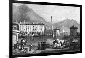 Como and Lake Como, Lombardy, Italy, 19th Century-Thomas Barber-Framed Giclee Print