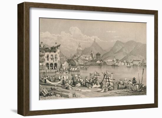 'Como', c1830 (1915)-Samuel Prout-Framed Giclee Print