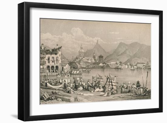 'Como', c1830 (1915)-Samuel Prout-Framed Giclee Print