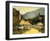 Como Vista-Ted Goerschner-Framed Premium Giclee Print