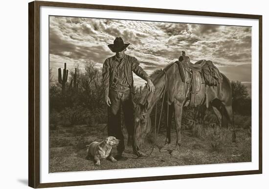 Compadres-Barry Hart-Framed Giclee Print