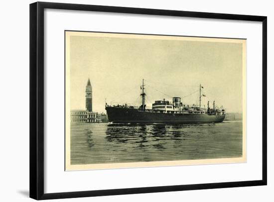 Compagnia Adriatica Di Navigazione, Dampfer Venezia-null-Framed Giclee Print