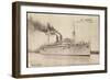 Compagnie De Navigation Paquet, S.S. Djenne-null-Framed Giclee Print