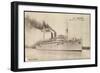 Compagnie De Navigation Paquet, S.S. Djenne-null-Framed Giclee Print