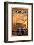 Compagnie De Navigation Paquet-null-Framed Premium Photographic Print