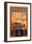 Compagnie De Navigation Paquet-null-Framed Photographic Print