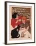 Compagnie Francaise Des Chocolats Et Des Thes-Theophile Alexandre Steinlen-Framed Art Print
