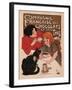 Compagnie Francaise Des Chocolats Et Des Thes-Theophile Alexandre Steinlen-Framed Art Print