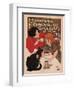 Compagnie Francaise Des Chocolats Et Des Thes-Theophile Alexandre Steinlen-Framed Art Print