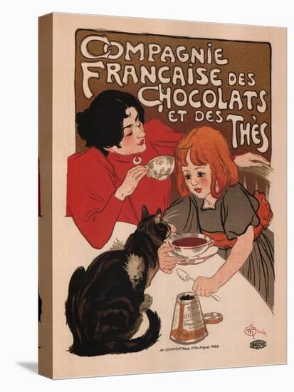 Compagnie Francaise Des Chocolats Et Des Thes-Theophile Alexandre Steinlen-Stretched Canvas