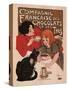 Compagnie Francaise Des Chocolats Et Des Thes-Theophile Alexandre Steinlen-Stretched Canvas