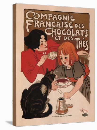 Compagnie Francaise Des Chocolats Et Des Thes-Theophile Alexandre Steinlen-Stretched Canvas