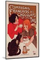 Compagnie Francaise des Chocolats-Théophile Steinlen-Mounted Art Print
