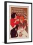 Compagnie Francaise des Chocolats-Théophile Steinlen-Framed Art Print