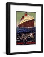 Compagnie Generale Transatlantique-null-Framed Photographic Print