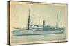 Compagnie Maritime Belge, S.S. Thysville,Dampfschiff-null-Stretched Canvas