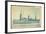 Compagnie Maritime Belge, S.S. Thysville,Dampfschiff-null-Framed Giclee Print