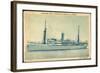 Compagnie Maritime Belge, S.S. Thysville,Dampfschiff-null-Framed Giclee Print