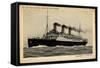 Compagnie Navigation Sud Atlantique, Dampfer Lutetia-null-Framed Stretched Canvas