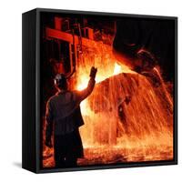 Compania de Acero Del Pacifico Steel Mill, Chile-Bill Ray-Framed Stretched Canvas