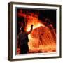 Compania de Acero Del Pacifico Steel Mill, Chile-Bill Ray-Framed Premium Photographic Print