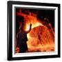 Compania de Acero Del Pacifico Steel Mill, Chile-Bill Ray-Framed Photographic Print