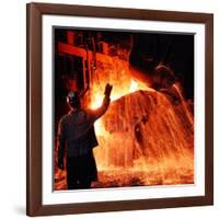 Compania de Acero Del Pacifico Steel Mill, Chile-Bill Ray-Framed Photographic Print