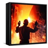 Compania de Acero Del Pacifico Steel Mill, Chile-Bill Ray-Framed Stretched Canvas