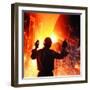 Compania de Acero Del Pacifico Steel Mill, Chile-Bill Ray-Framed Photographic Print