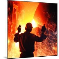 Compania de Acero Del Pacifico Steel Mill, Chile-Bill Ray-Mounted Photographic Print