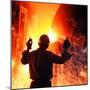 Compania de Acero Del Pacifico Steel Mill, Chile-Bill Ray-Mounted Photographic Print