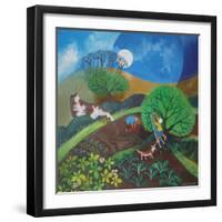 Companion Gardeners, 2015-Lisa Graa Jensen-Framed Giclee Print