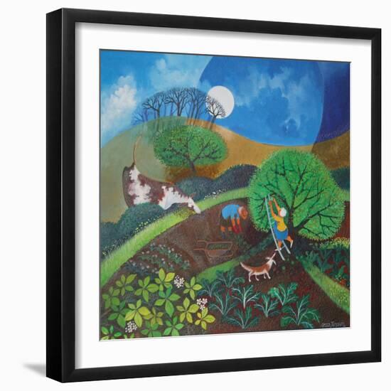 Companion Gardeners, 2015-Lisa Graa Jensen-Framed Giclee Print