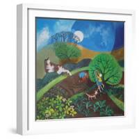 Companion Gardeners, 2015-Lisa Graa Jensen-Framed Giclee Print