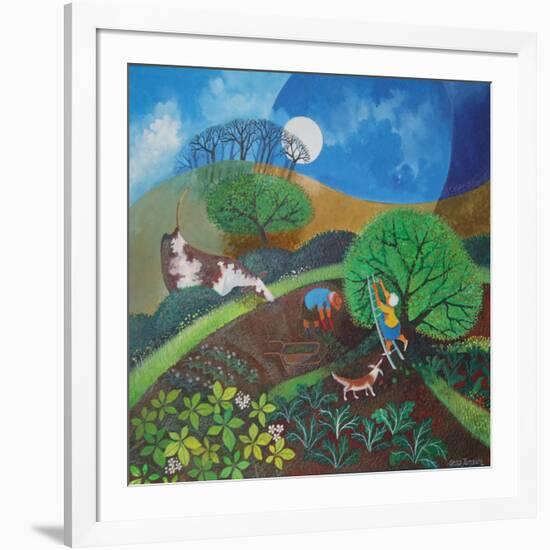 Companion Gardeners, 2015-Lisa Graa Jensen-Framed Giclee Print