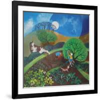 Companion Gardeners, 2015-Lisa Graa Jensen-Framed Giclee Print