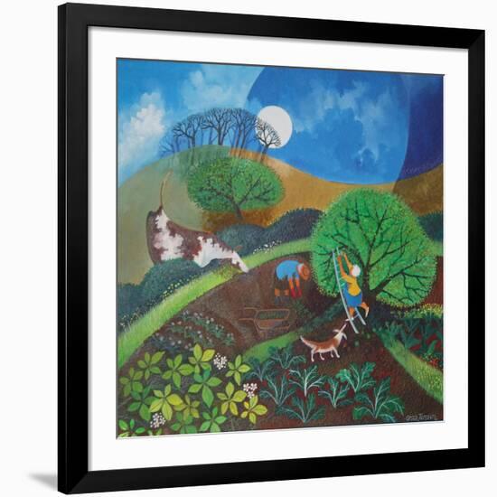 Companion Gardeners, 2015-Lisa Graa Jensen-Framed Giclee Print