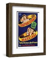 Companionate Marriage - 1928-null-Framed Giclee Print