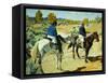 Companions-Walter Ufer-Framed Stretched Canvas